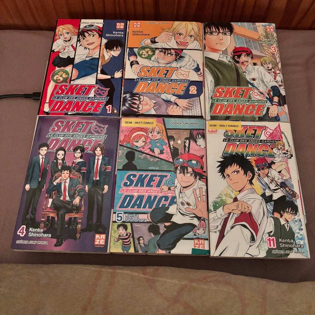 Sket Dance - Tomes 1 à 5 + 11, Plusieurs BD, Utilisé, Kenta Shinohara, Envoi