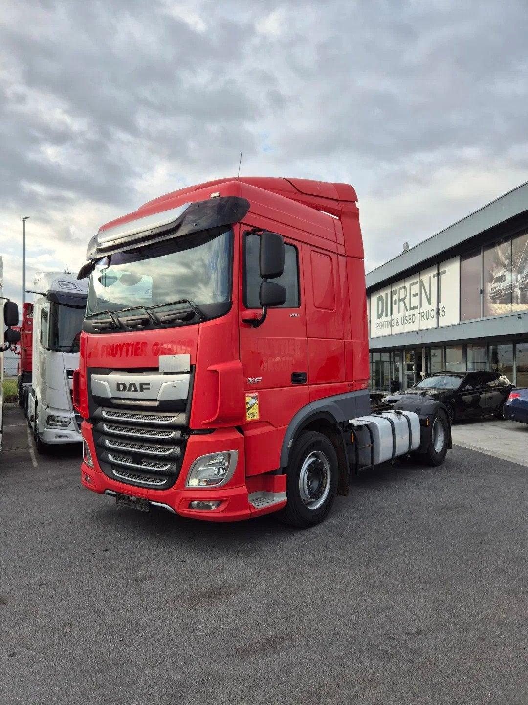 DAF XF 480 FT SPACE CAB ZF INTARDER, Rouge, Achat, Euro 6, Entreprise