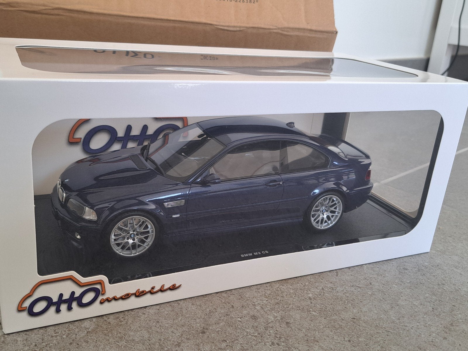BMW M3 CS E46 Interlagos Blue OTTO OT1260 Nieuw, Ophalen of Verzenden, Auto, Autoart