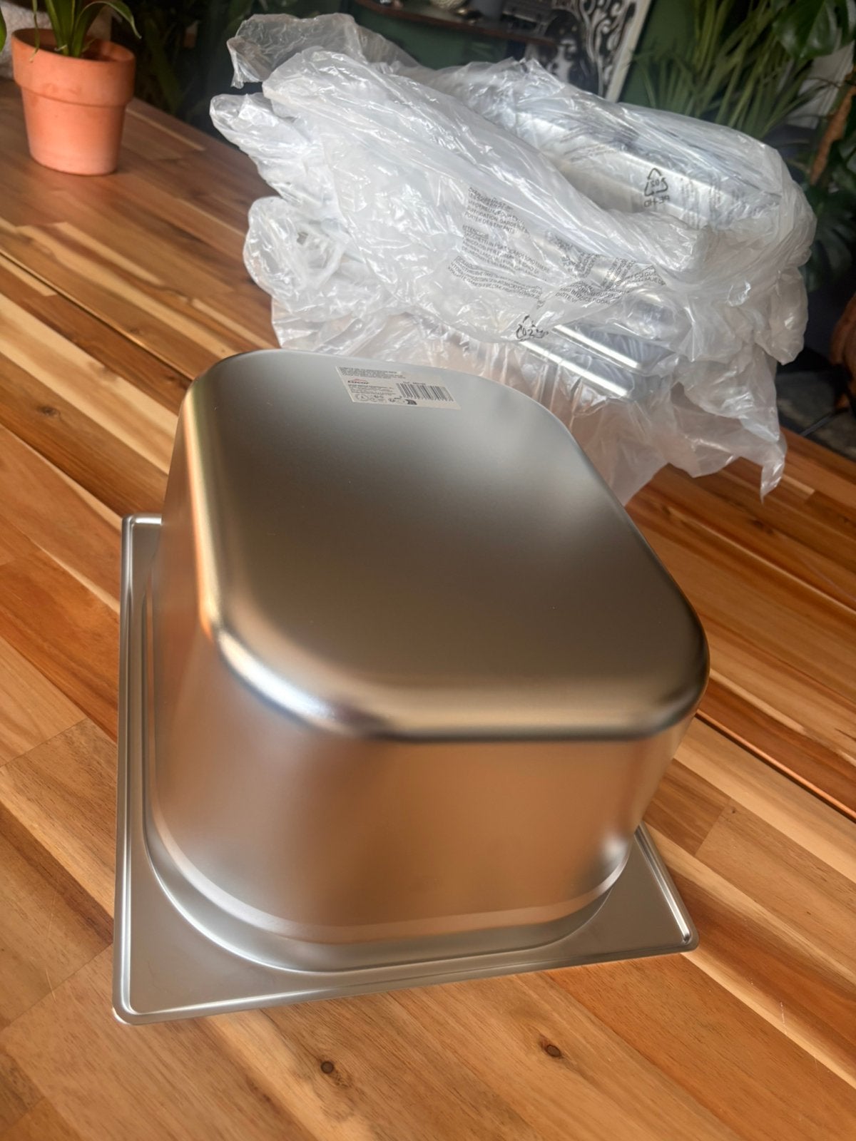 6x Bac gastronorm GN 1/2 inox 15 cm – NEUF, Articles professionnels, Enlèvement, Neuf, dans son emballage, Autres types