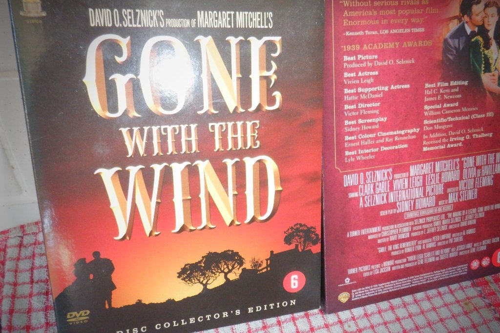 DVD 4-DISC Collector's Edition Gone With The Wind., Frans, Actie, Ophalen of Verzenden, Zo goed als nieuw