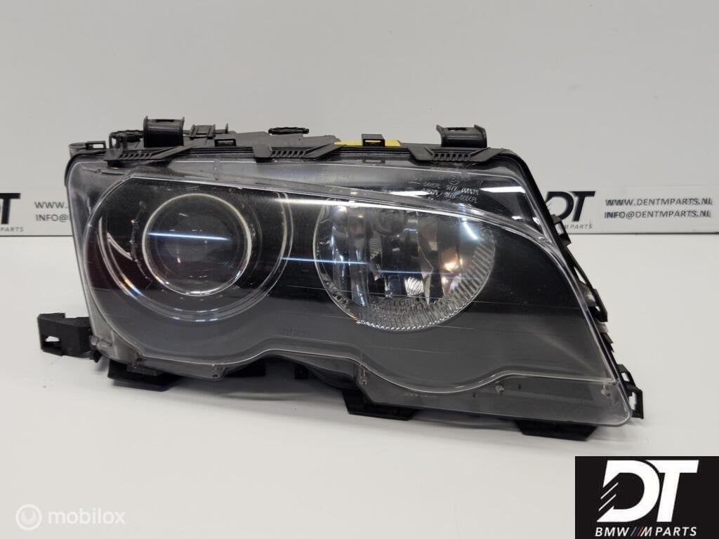 Koplamp rechts bi-xenon BMW E46 Coupe Cabrio 63127165822, Enlèvement ou Envoi, Utilisé, BMW, BMW