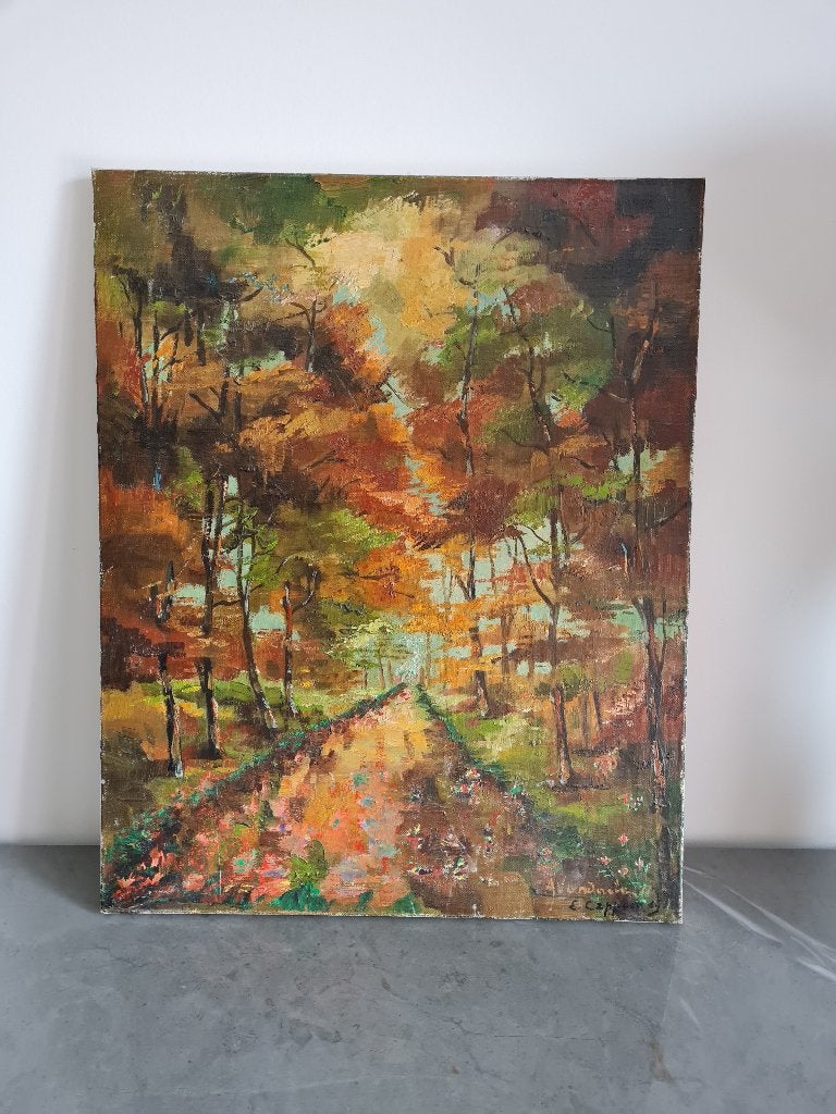 zeer mooi schilderij op doek - stilleven, Ophalen of Verzenden, Stilleven, Doek