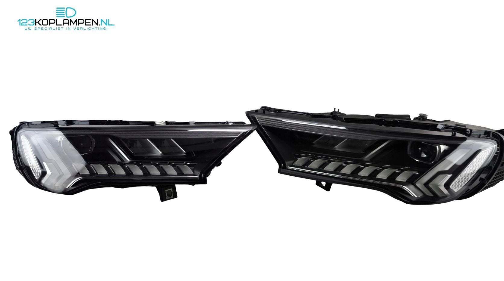 Audi Q7 Facelift 4M0 Full led koplamp koplampen links rechts, -, -, Audi, Enlèvement