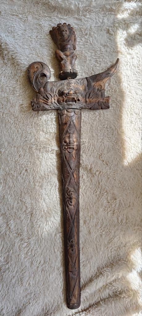 Keris kris Indonesië dolk zwaard antiek, Antiek en Kunst, Kunst | Niet-Westerse kunst, Ophalen of Verzenden