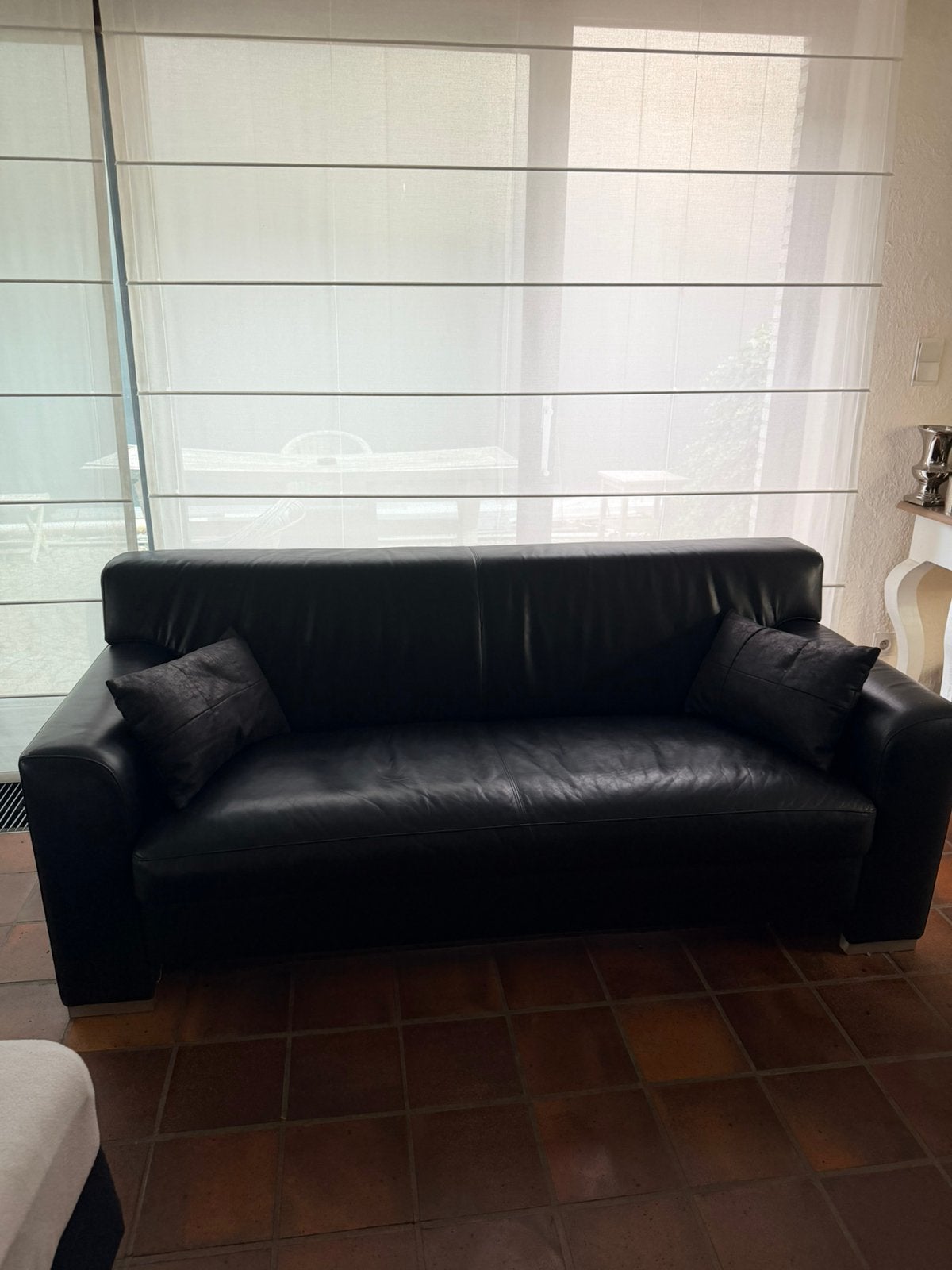 Siège en cuir vintage, Enlèvement, Comme neuf