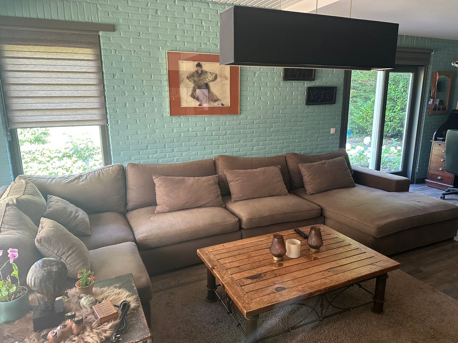 Stoffen salon, Huis en Inrichting, Ophalen, Gebruikt, Stof, Landelijk