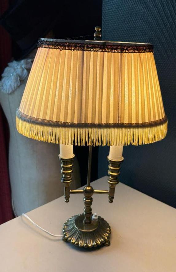 Lampe bouillotte petit modèle, Maison & Meubles, Enlèvement, Utilisé, Métal, Moins de 50 cm
