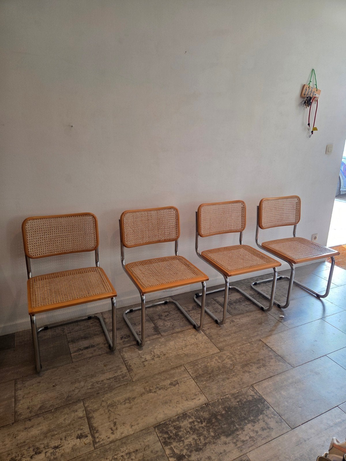 cesca style stoelen goede staat, Huis en Inrichting, Ophalen