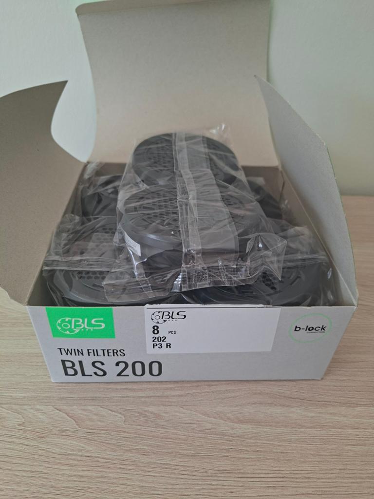 BLS 202 P3 R filters + afdekdop - halfgelaatsmasker m, Ophalen of Verzenden, Nieuw, Accessoires