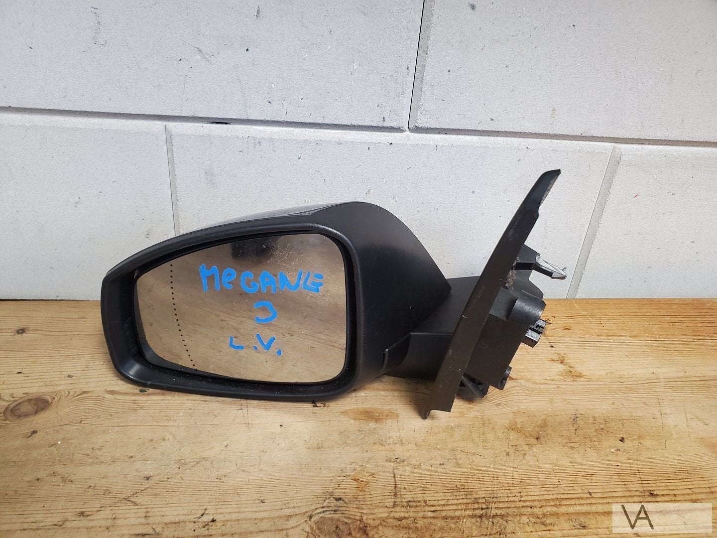 Renault Megane 3 2008 - 2014 spiegel links 9 pins grijs €50, Auto-onderdelen, Gebruikt, -, Renault, -