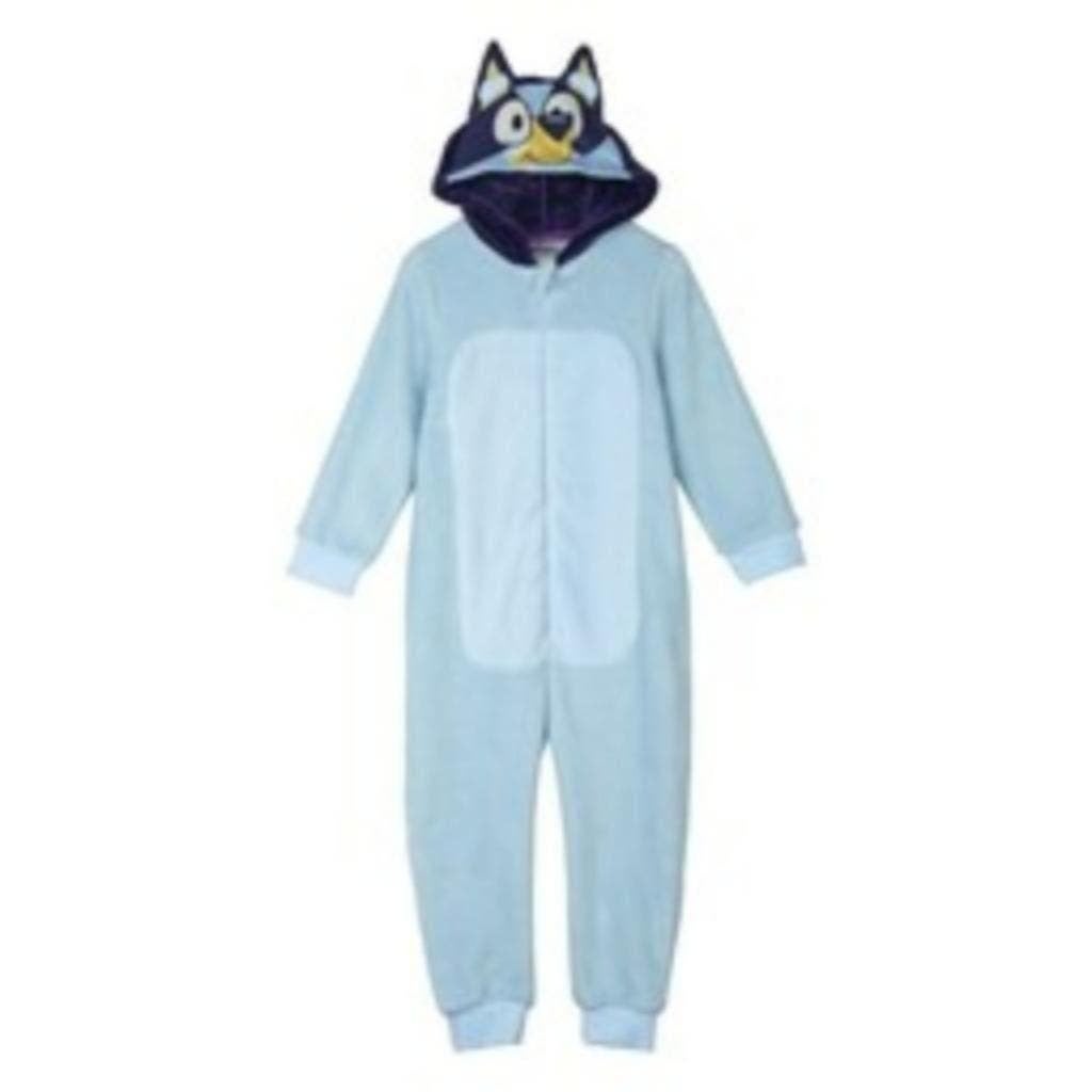 Bluey Fleece Onesie - Maat 92 - 98, Nacht- of Onderkleding, Bluey, Jongen of Meisje, Nieuw