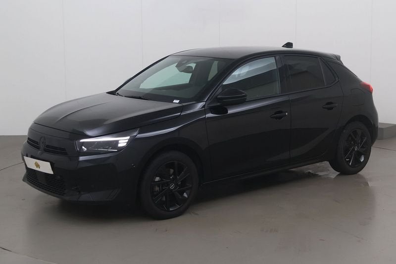 Opel Corsa 1.2 turbo gs 100, Auto's, 4 deurs, 1199 cc, Overige bekleding, Zwart
