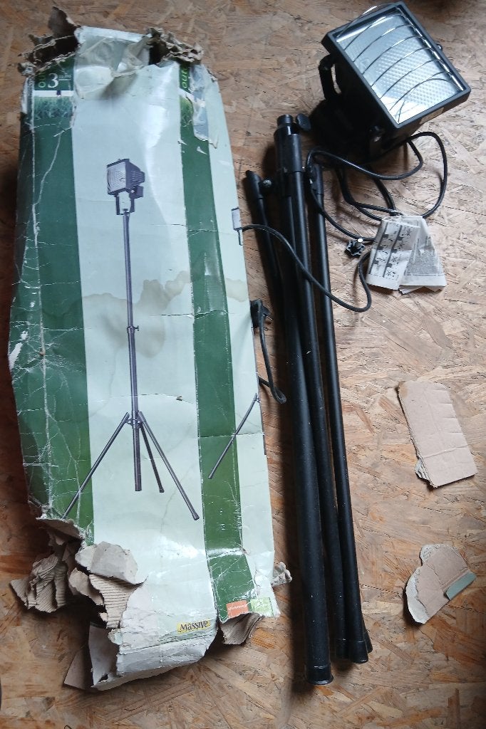 projecteur spot trépied, Enlèvement, Utilisé, Projecteur