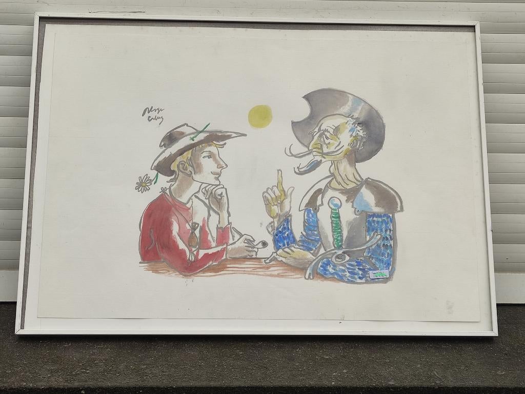lithographie signe serge creuz, Antiek en Kunst, Ophalen of Verzenden