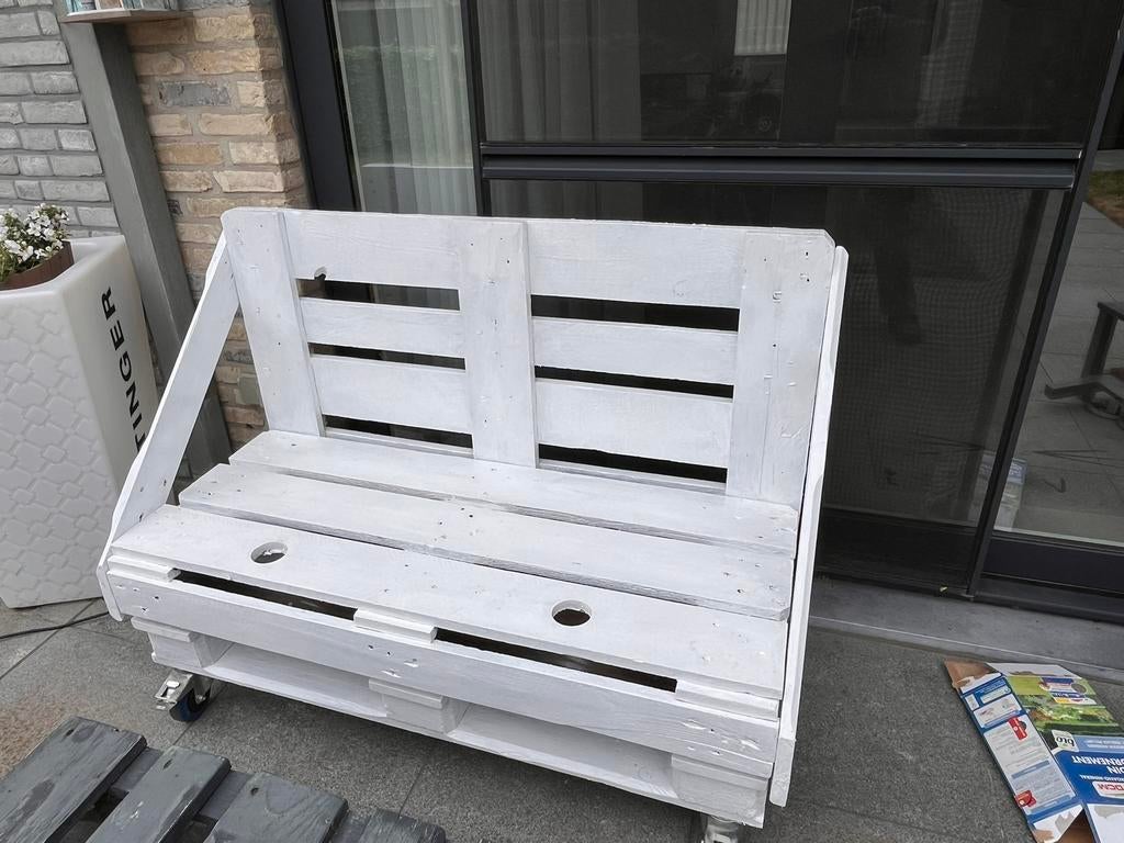 canapé Pallet, Enlèvement, Utilisé, Bois