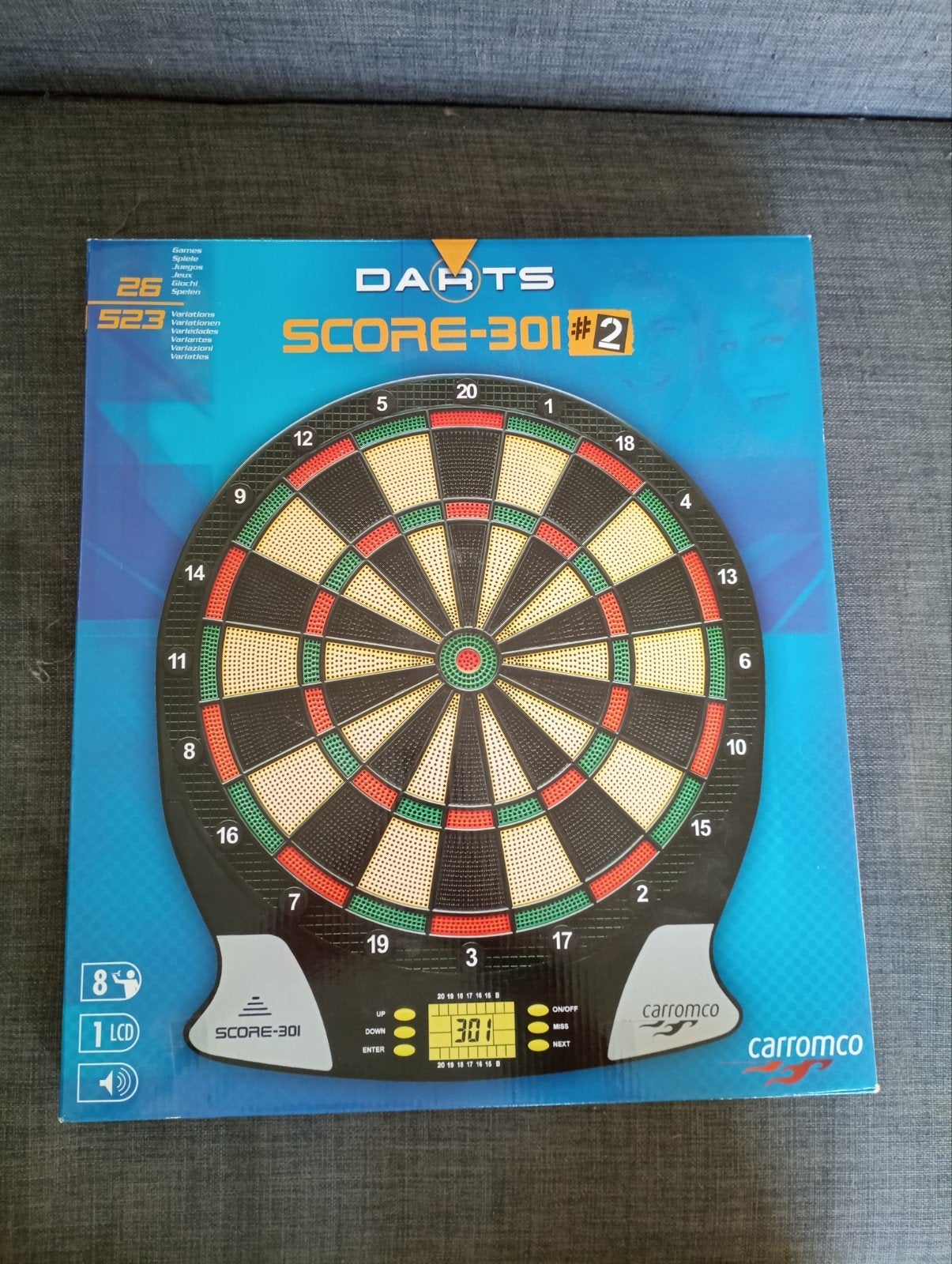 Soft Dartsbord en pijlen, Sport en Fitness, Darts, Ophalen, Nieuw, Dartbord met pijlen, Soft tip