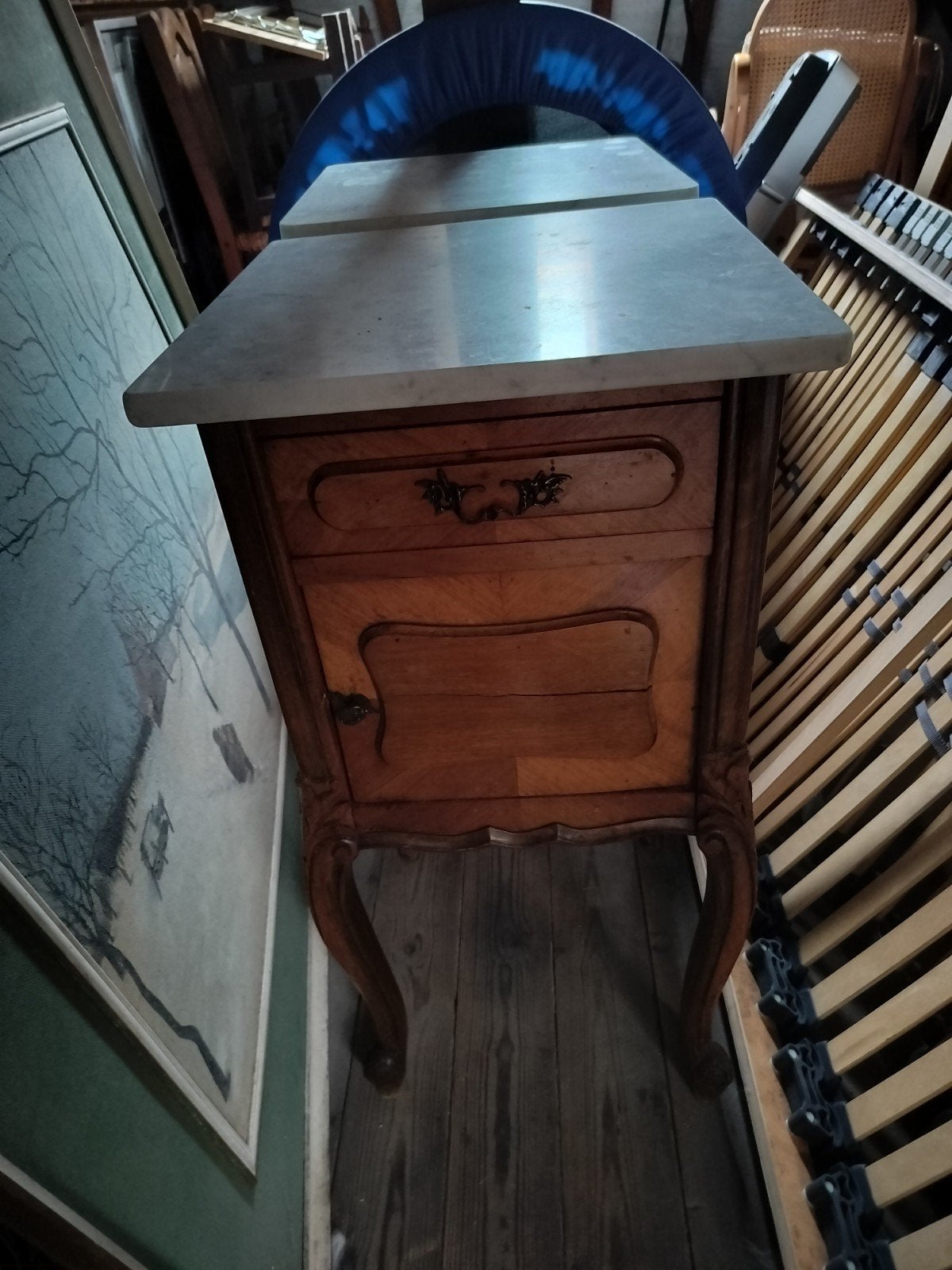 Tables de chevet en marbre, Maison & Meubles, Enlèvement