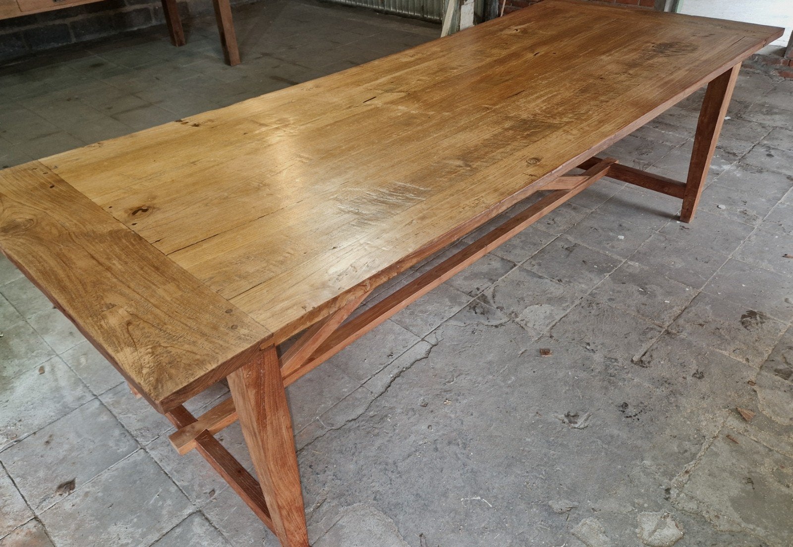 Ancienne table de monastère française, Antiquités & Art, Antiquités | Meubles | Tables, Enlèvement