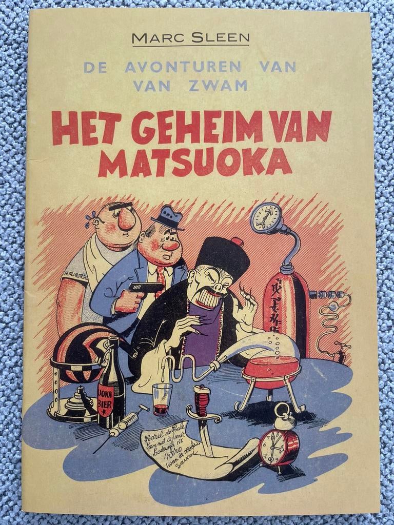 De avonturen van Van Zwam Het geheim van Matsuoka Marc Sleen, Boeken, Ophalen of Verzenden, Zo goed als nieuw