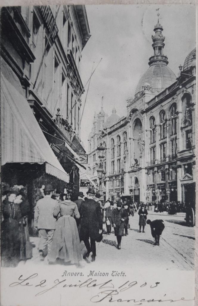 Antwerpen ANVERS MEIR maison TIETZ, Ophalen of Verzenden, Antwerpen