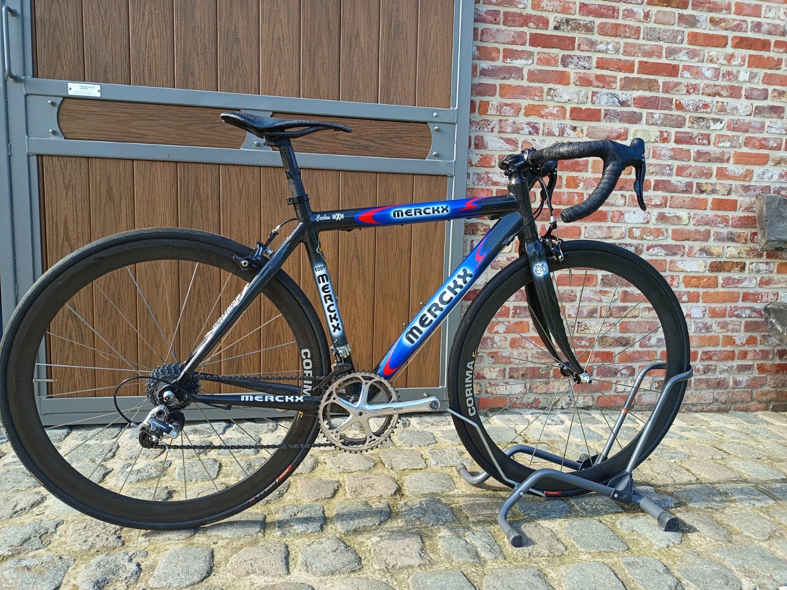 carbon fiets Eddy Merckx, Ophalen