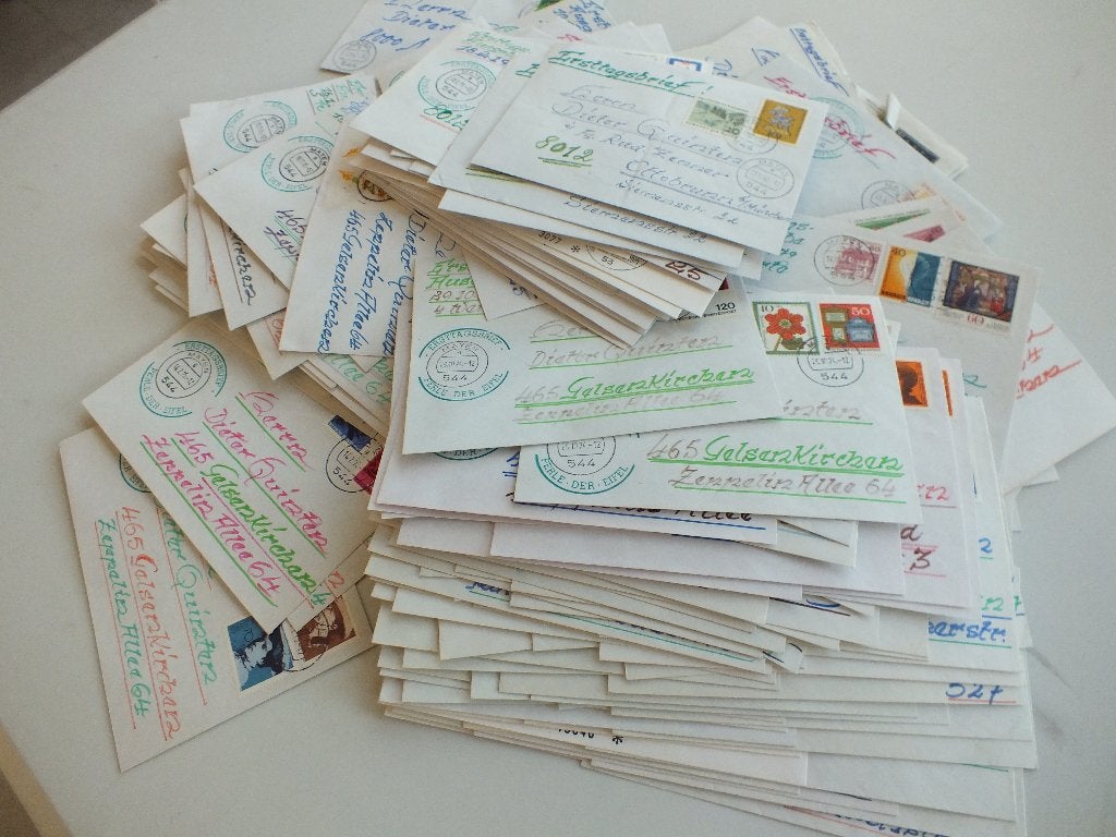 Allemagne Bund, lot de 179 lettres entre 1969 et 1980, Enlèvement ou Envoi, RFA, Affranchi
