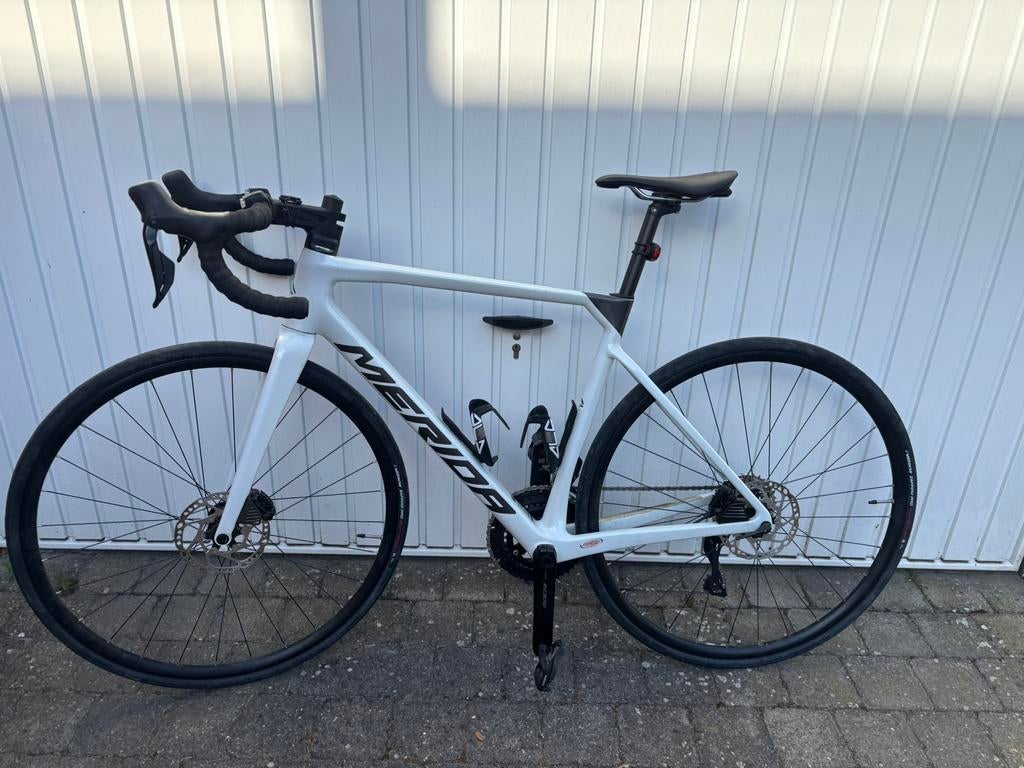 TE KOOP MERIDA SCULTRA 600 (topstaat), Fietsen en Brommers, Fietsen | Racefietsen, Carbon, Heren, Zo goed als nieuw, Ophalen