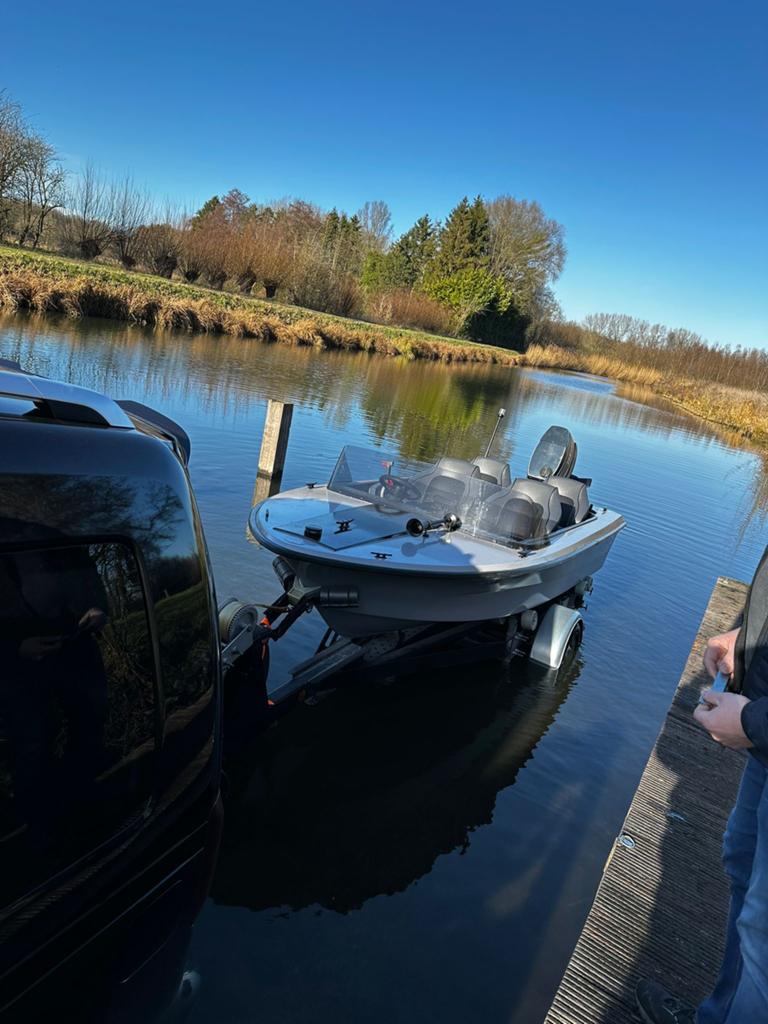 Opgeknapte boot, Watersport en Boten, Ophalen, Zo goed als nieuw, Bilgepomp