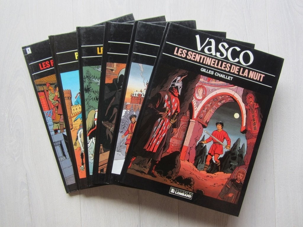 Vasco - 4,00Eur / pièce, Boeken, Stripverhalen, Meerdere stripboeken, Ophalen of Verzenden, Zo goed als nieuw, Gilles Chaillet