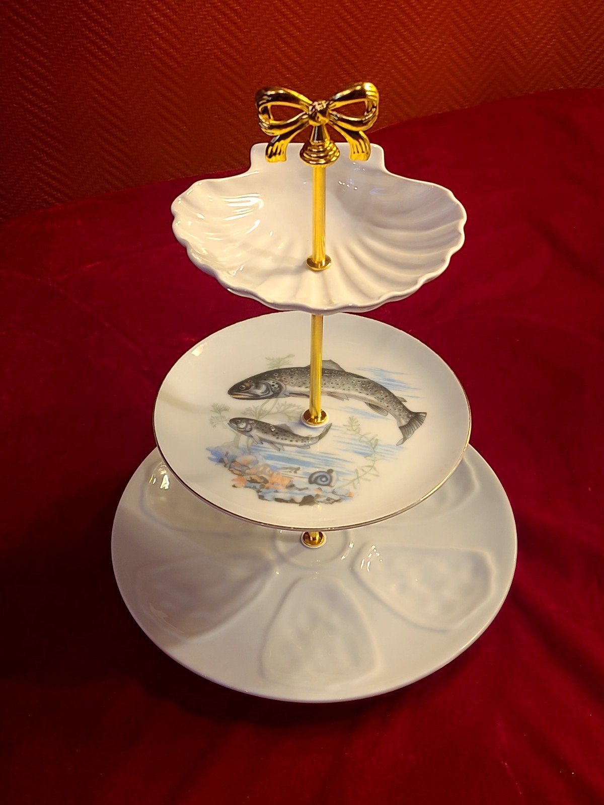 Thème Etagère « Poissons et crustacés », Enlèvement