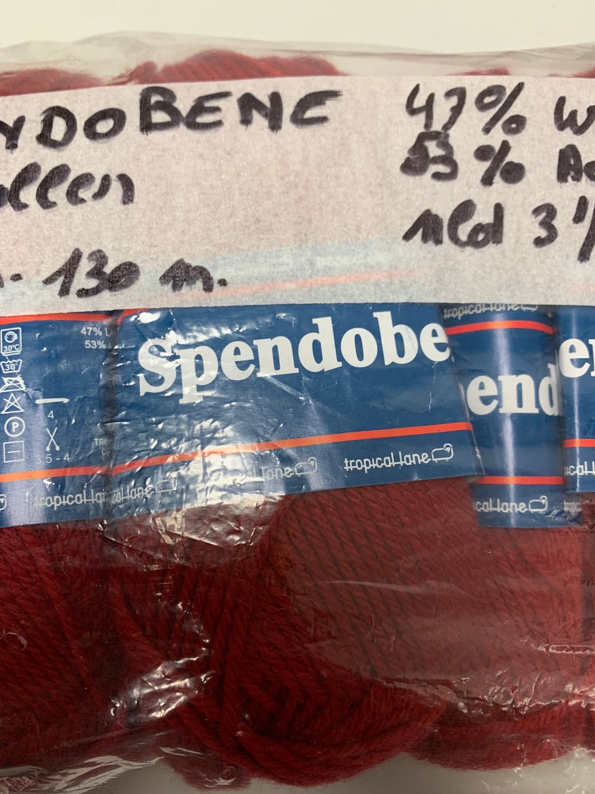 5 boules de Spendobene 50 gr, Hobby & Loisirs créatifs, Enlèvement ou Envoi, Comme neuf, Aiguille