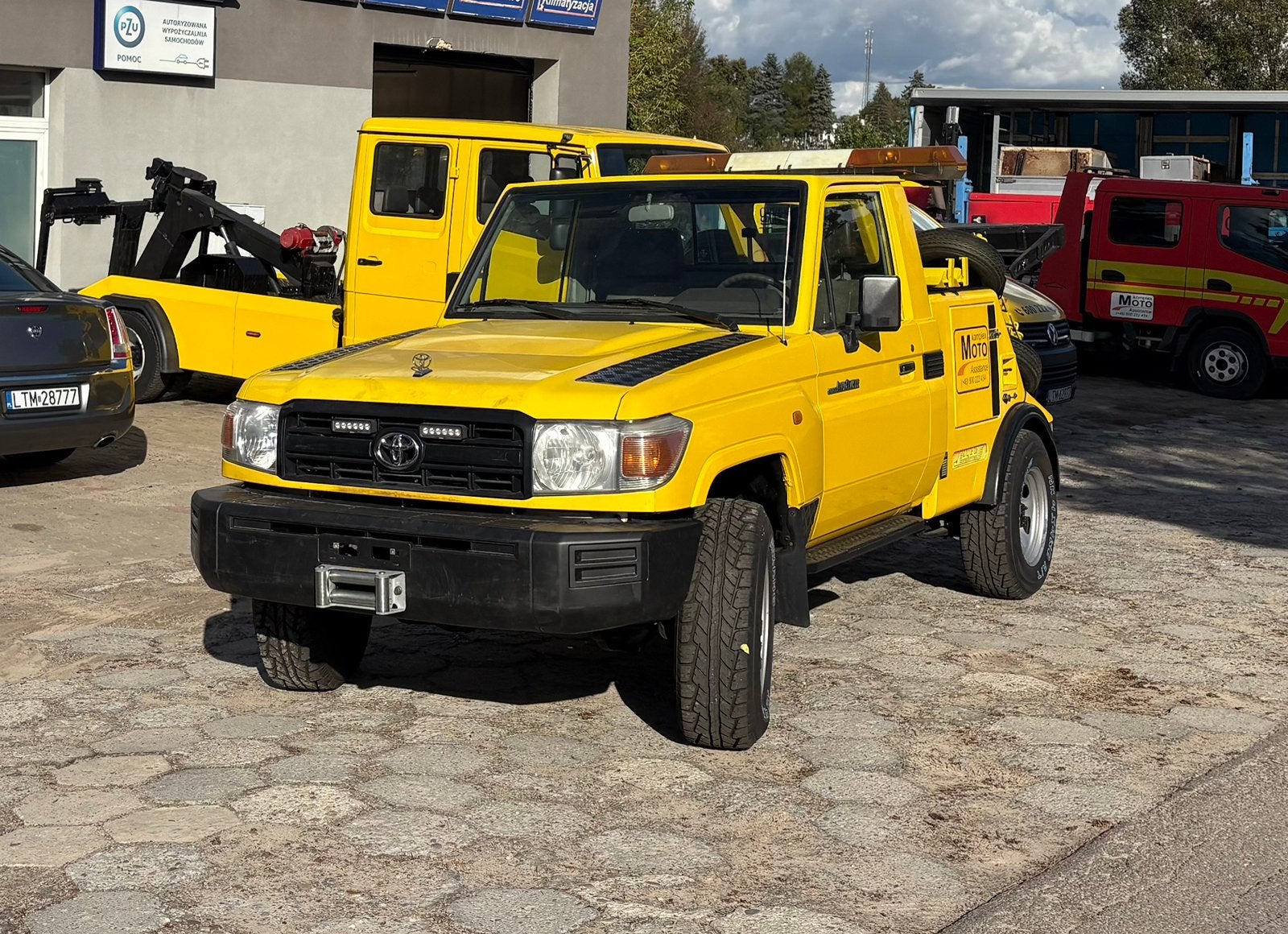 Toyota Land Cruiser 79 LC79 jige Depannause takelwagen, Auto's, Euro 5, 4200 cc, 3500 kg, Te koop