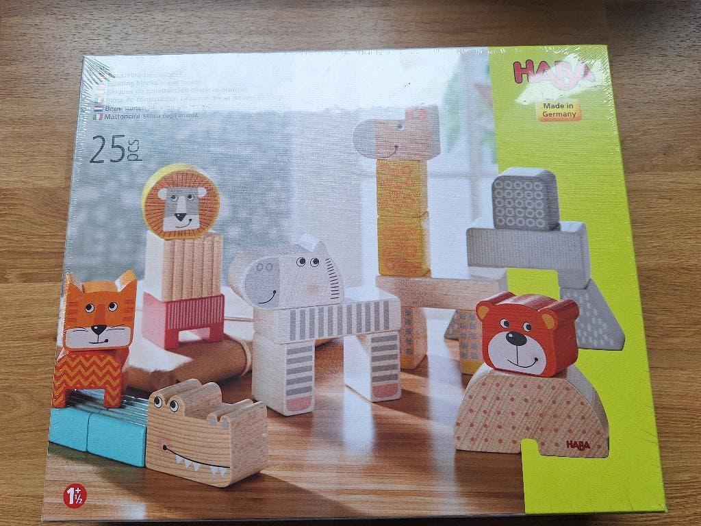 Haba bouwstenen dierenparade 25st, Kinderen en Baby's, Ophalen of Verzenden, Nieuw, Overige merken