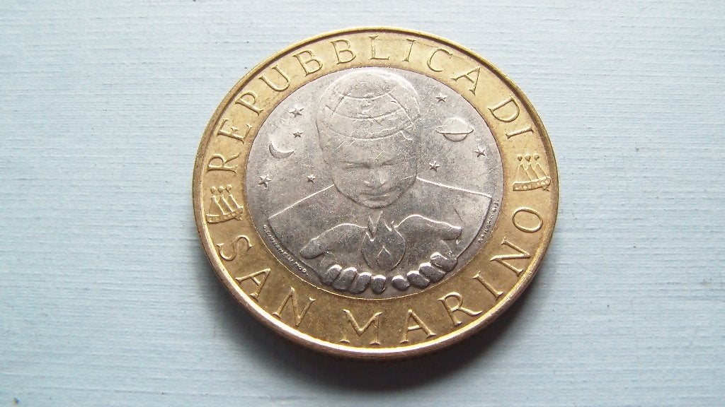 saint marin 1000 lire 2000, Enlèvement