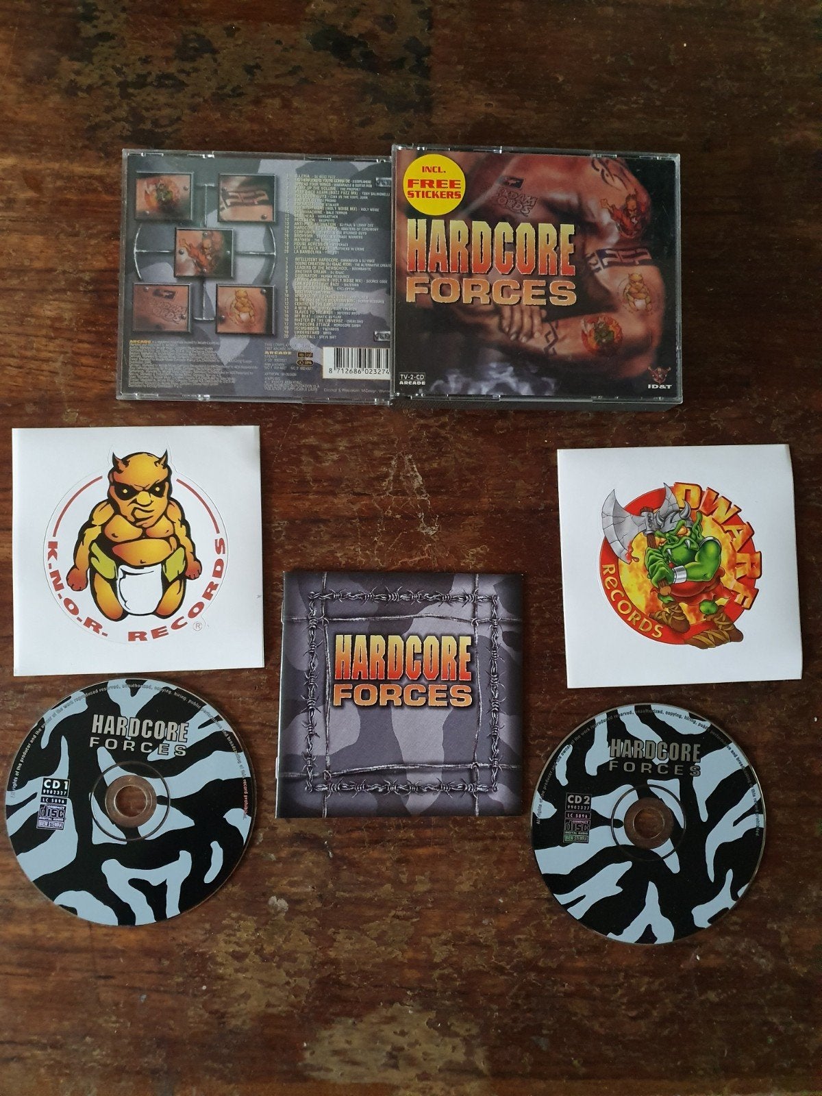 Hardcore forces, Cd's en Dvd's, Cd's | Dance en House, Verzenden, Hardcore
