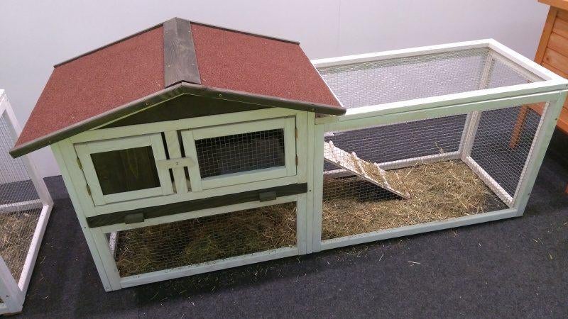 Konijnenhok Nijntje 6D, Dieren en Toebehoren, Knaagdieren en Konijnen | Hokken en Kooien, Ophalen of Verzenden, Nieuw, Ren