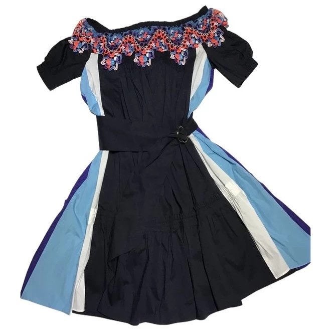 Robe de créateur Peter Pilotto brodée nouvelle, Vêtements | Femmes, Robes, Neuf, Taille 34 (XS) ou plus petite, Multicolore, Au-dessus du genou
