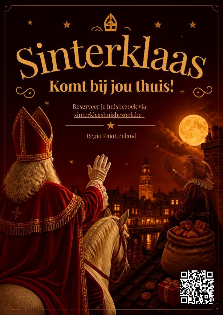 Sint en Piet aan huis Pajottenland, Ophalen, Nieuw
