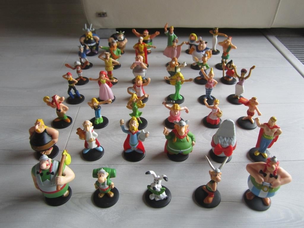 Astérix - Lot de 42 personnages différents, Collections, Personnages de BD, Enlèvement ou Envoi, Astérix et Obélix, Comme neuf