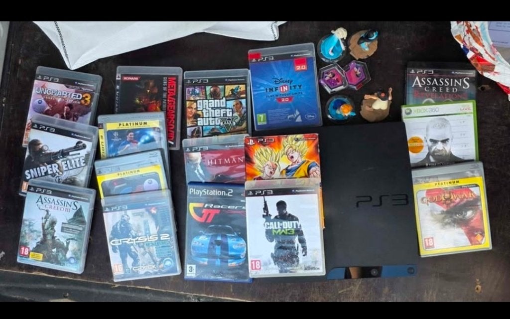 Ps3 500gb, Games en Spelcomputers, Spelcomputers | Sony PlayStation 3, Ophalen, Phat, Met 2 controllers, Zo goed als nieuw