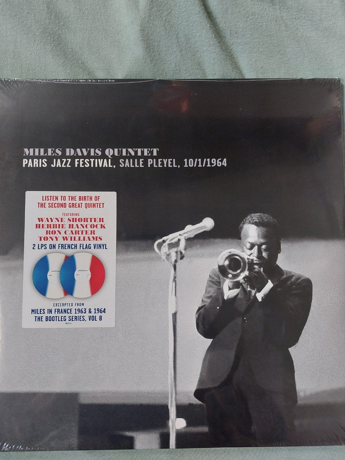 Miles Davis Quintet - Paris Jazz Festival, CD & DVD, Enlèvement ou Envoi, Vinyle coloré, Neuf, dans son emballage, Double LP