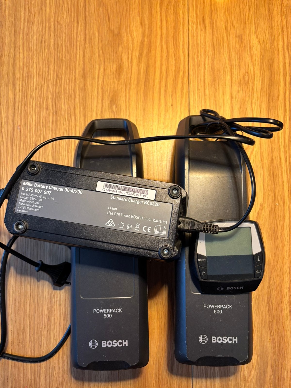 Bosh batterij e-bike + computer + oplader, Enlèvement, Utilisé