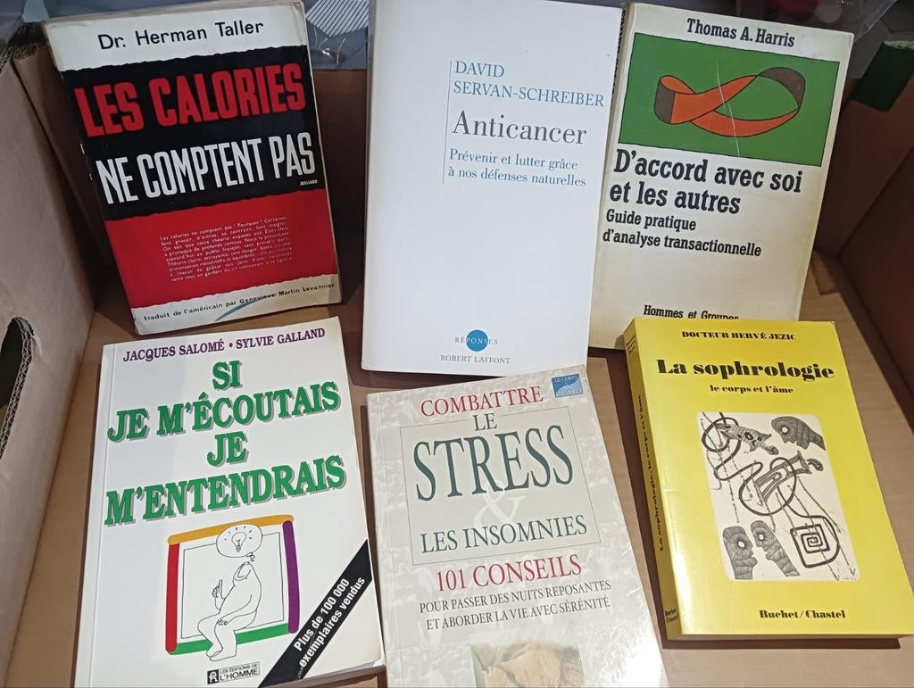 6 livres psy, Enlèvement
