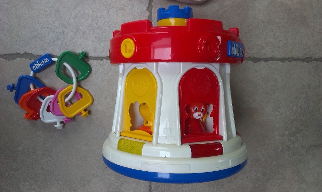Merk Chicco: leuke carrousel, Ophalen of Verzenden, Gebruikt, Mobiel, Met licht
