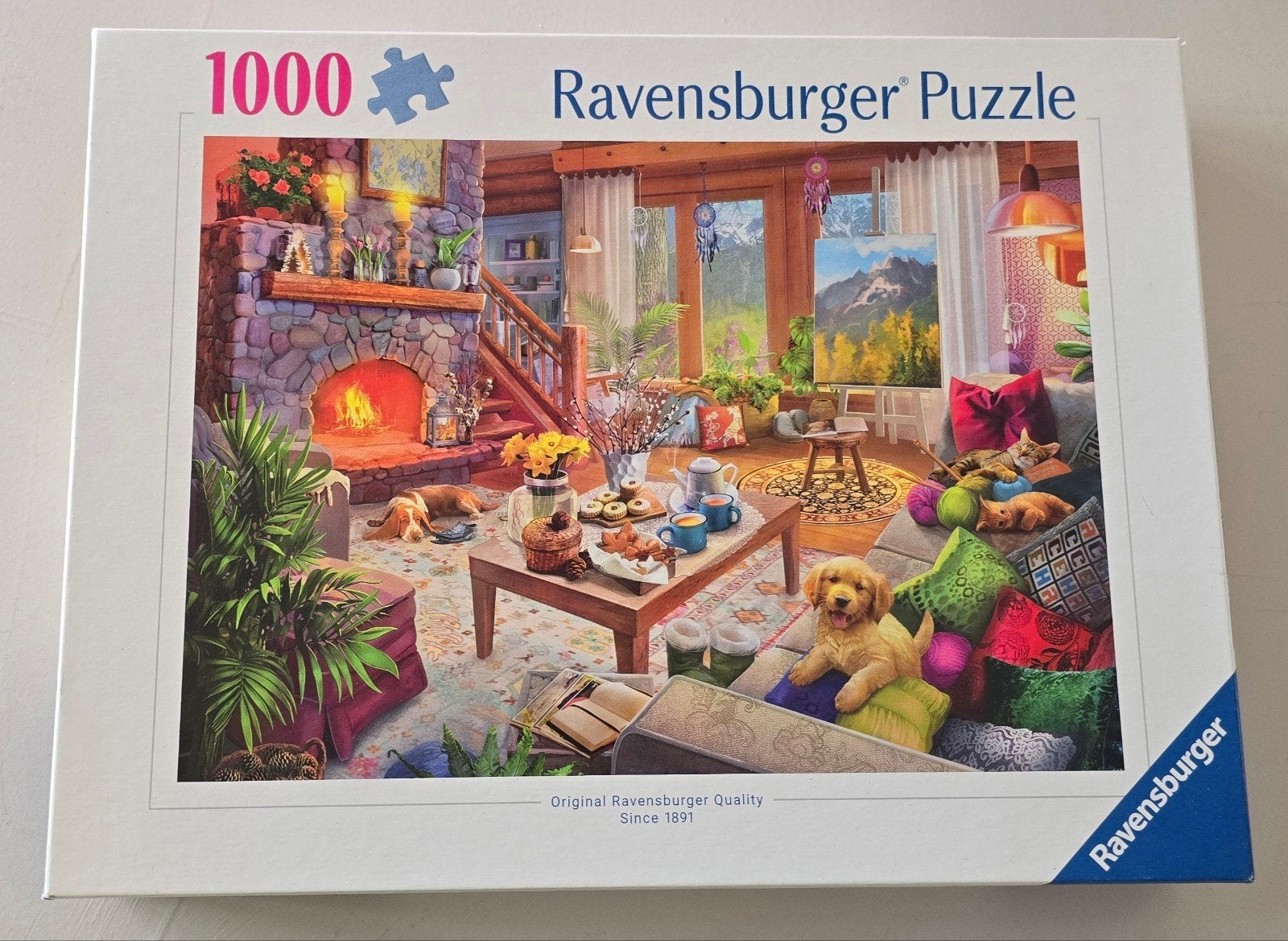 Puzzel Ravensburger 1000 stukjes, Hobby en Vrije tijd, Denksport en Puzzels, Ophalen of Verzenden