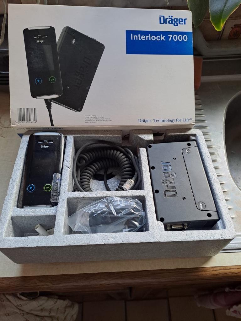 Alcoholslot interlock 7000, Auto diversen, Ophalen, Zo goed als nieuw