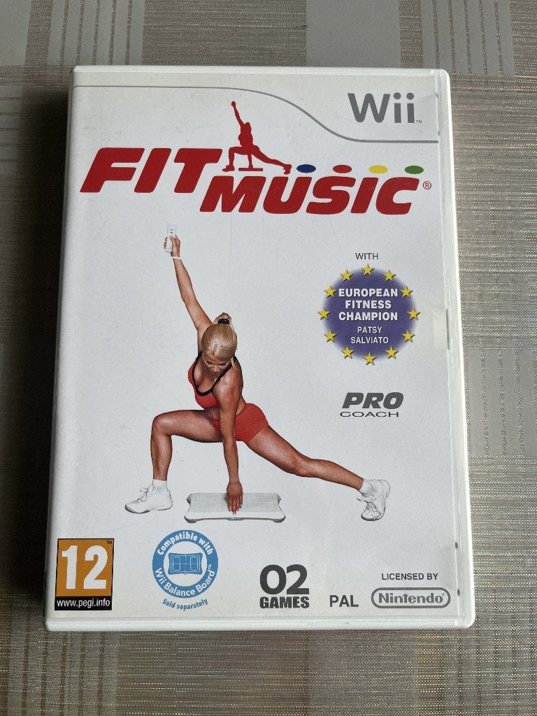 Wii spel Fit music, Enlèvement ou Envoi, À partir de 12 ans, Comme neuf, 3 joueurs ou plus