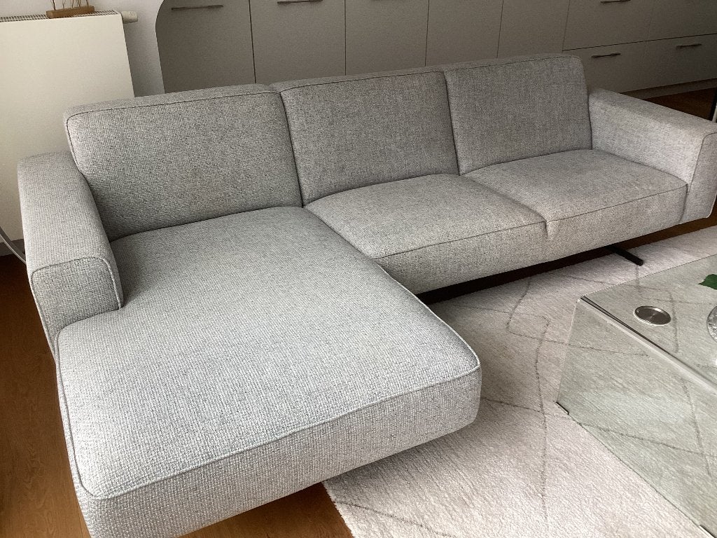 Salon, Huis en Inrichting, Ophalen, Zo goed als nieuw, Stof, Modern stoffen salon