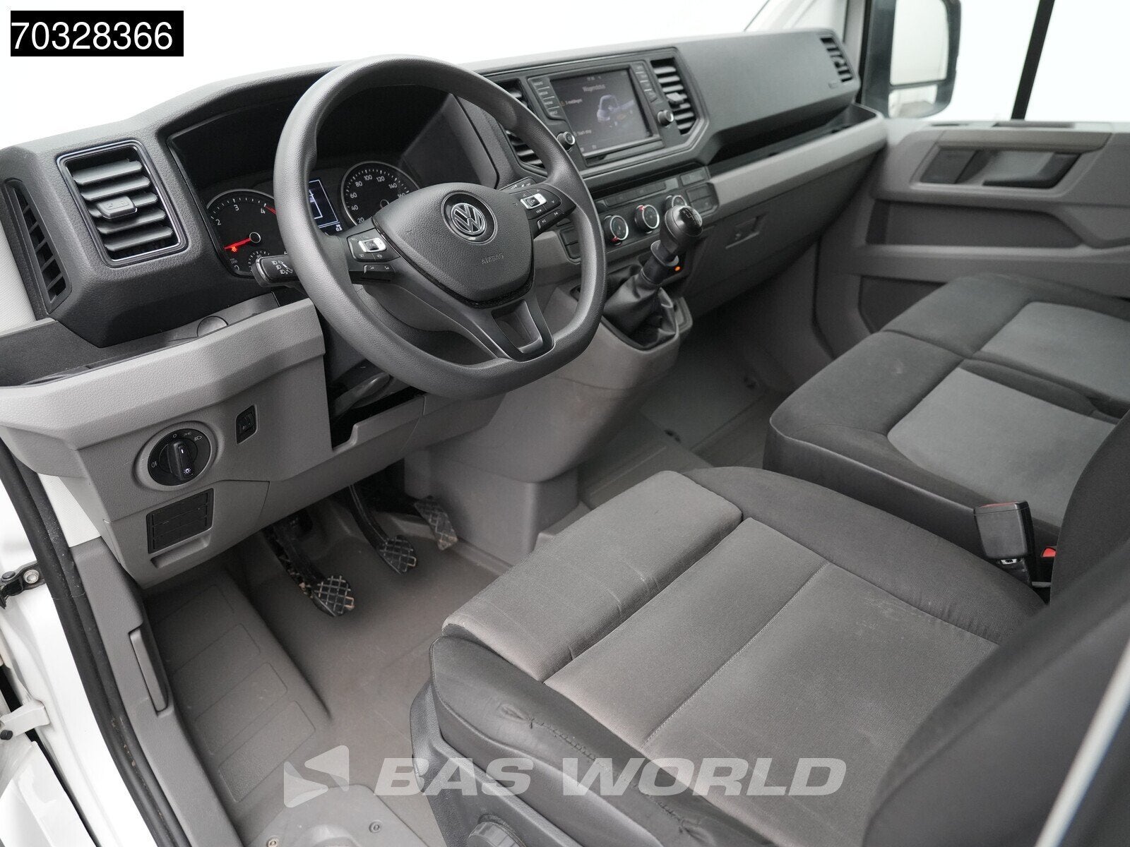 Volkswagen Crafter 177pk Laadklep Zijdeur Bakwagen Airco Cru, Auto's, Stof, Gebruikt, Euro 6, 4 cilinders